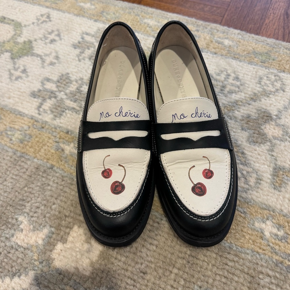 Duke + Dexter Cherry Loafers